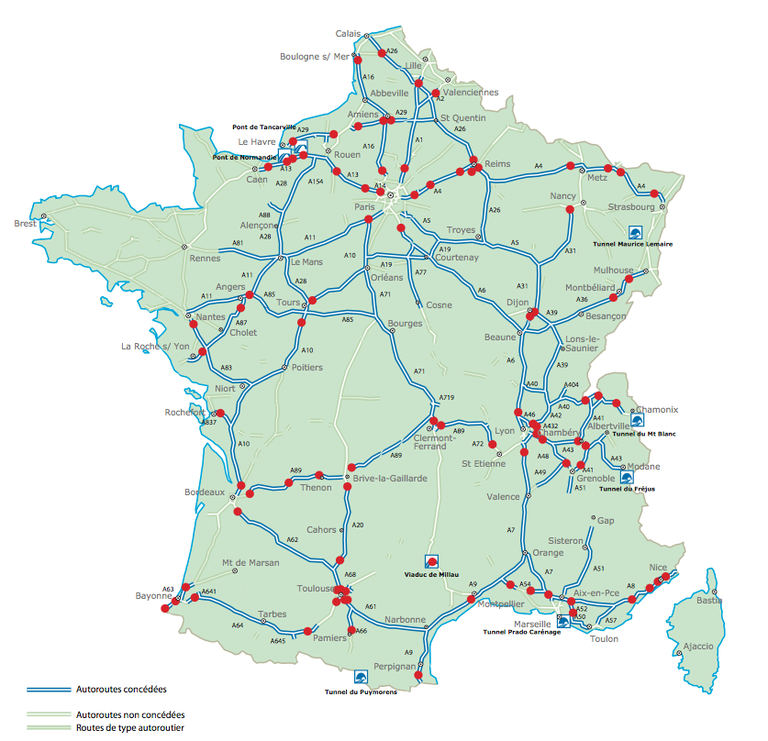 Travel without stopping on European Motorways | French Motorway Network